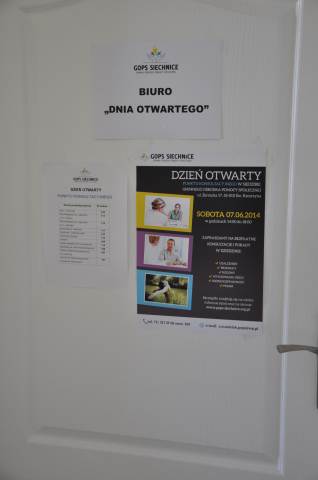 Dzień otwarty Punktu Konsultacyjnego - 2014